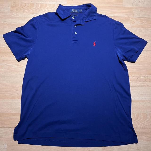 Polo Ralph Lauren Men's Polo shirt - Navy - M on Productcaster.