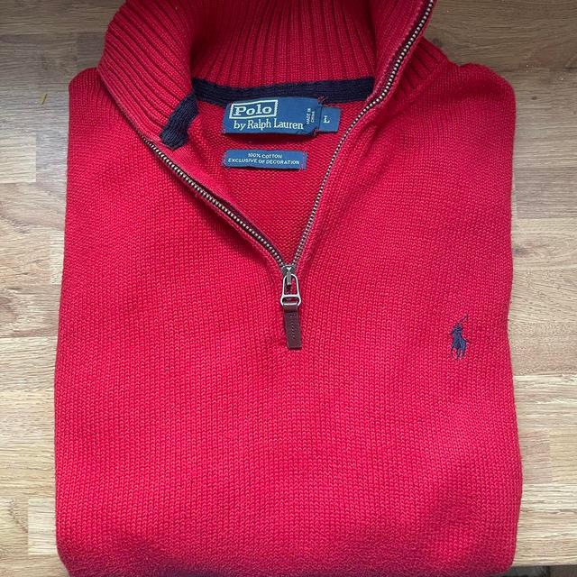 Polo Ralph Lauren Men's Jumper - Red - L on Productcaster.