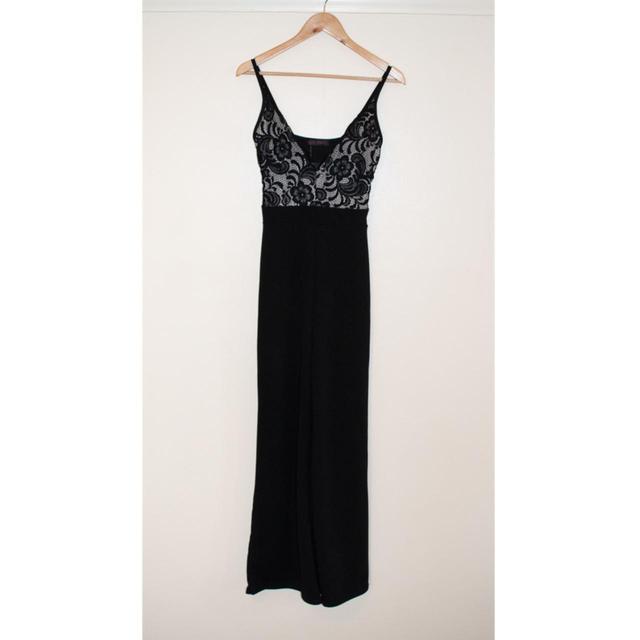 Deadstock Women's Palazzo Jumpsuit - Black - UK 10 on Productcaster.