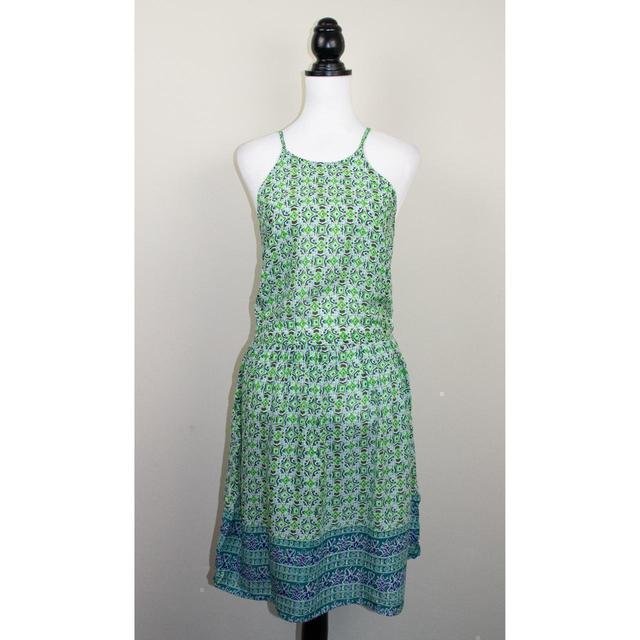 Deadstock Women's A-line Dress - Green - S on Productcaster.