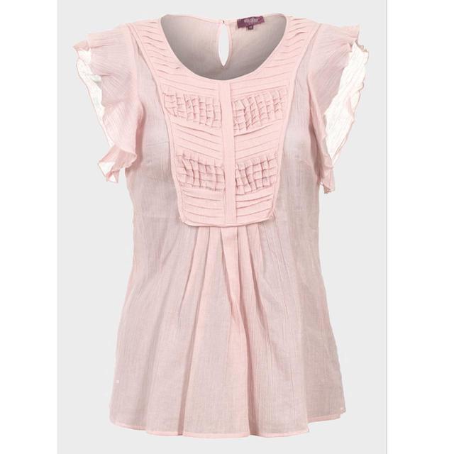 Deadstock Women's Blouse - Pink - 8 on Productcaster.