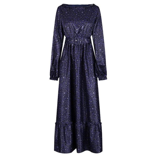 Lindy Bop Women's Maxi Dress - Blue/Navy - 16 on Productcaster.