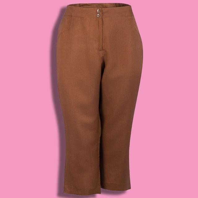 Deadstock Women's Chino Trousers - Brown - UK 32 on Productcaster.