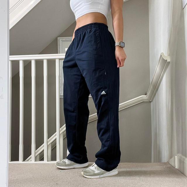 Adidas Women's Sweatpants - Navy - L on Productcaster.