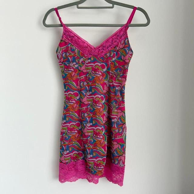 Urban Outfitters Women's Bodycon Dress - Pink/Multi - XS on Productcaster.