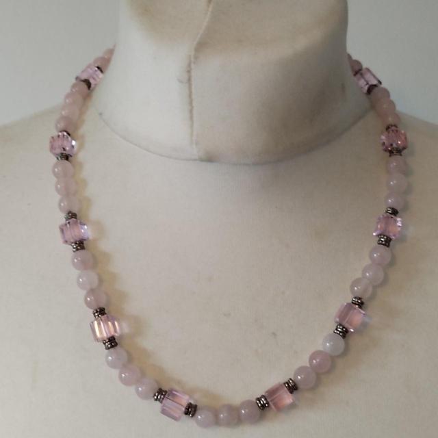 Preloved Women's Necklace - Pink on Productcaster.