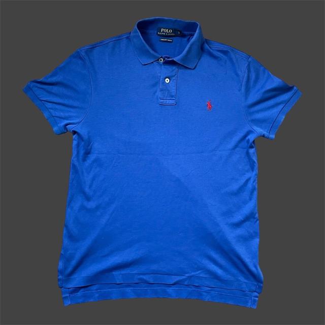 Polo Ralph Lauren Men's Polo shirt - Blue - S on Productcaster.