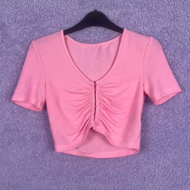 SHEIN Women's Crop top - Pink - XS on Productcaster.