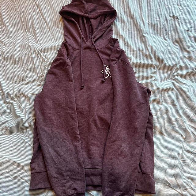 Jack & Jones Men's Hoodie - Burgundy - M on Productcaster.