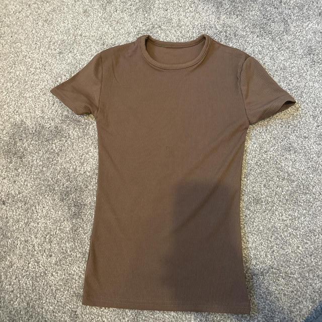 Women's T-shirt - Brown - 4 on Productcaster.