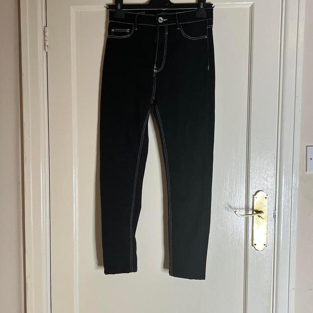 Bershka Women's Jeans - Black - UK 10 on Productcaster.