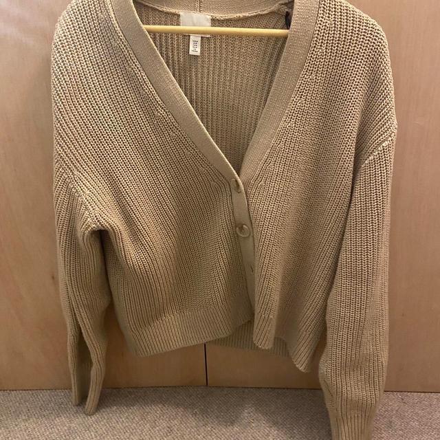 H&M Women's Cardigan - Tan - 8 on Productcaster.