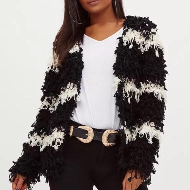 PrettyLittleThing Women's Cardigan - Black - S on Productcaster.