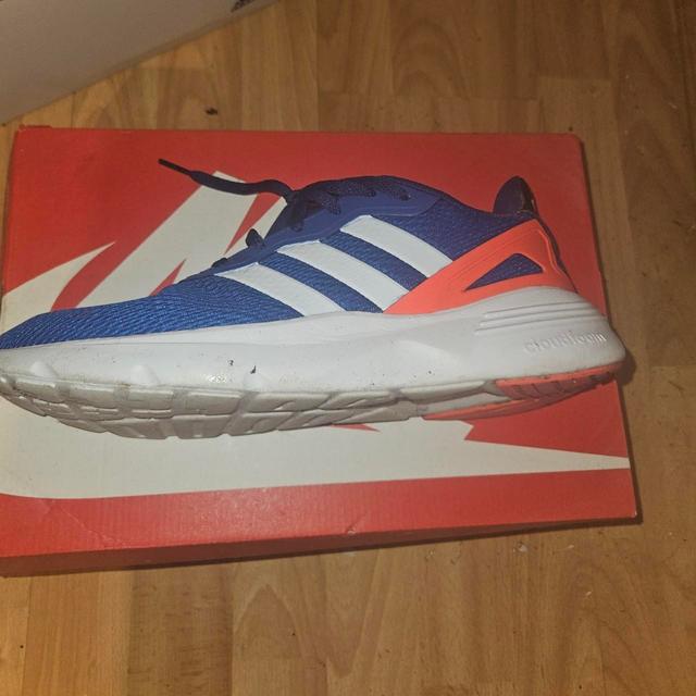 Adidas Men's Trainers - Orange/Blue - UK 9 on Productcaster.