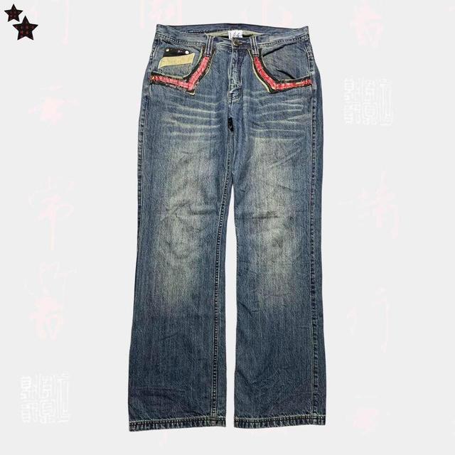 Men's Jeans - Blue - 34" on Productcaster.