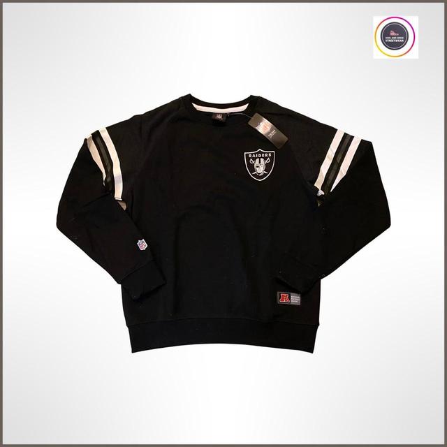 NFL Men's Sweatshirt - Black - XL on Productcaster.