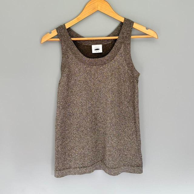 Next Women's Vest - Gold - 12 on Productcaster.