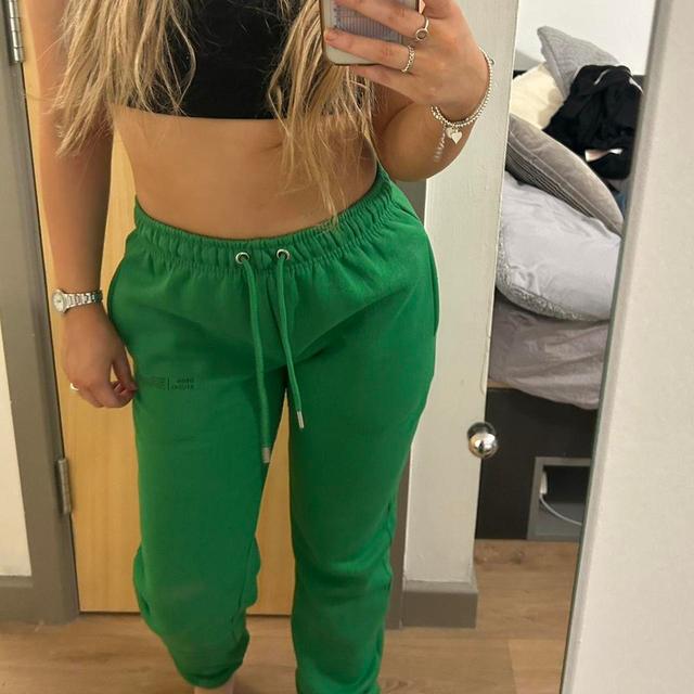 Boohoo Women's Sweatpants - Green - XS on Productcaster.