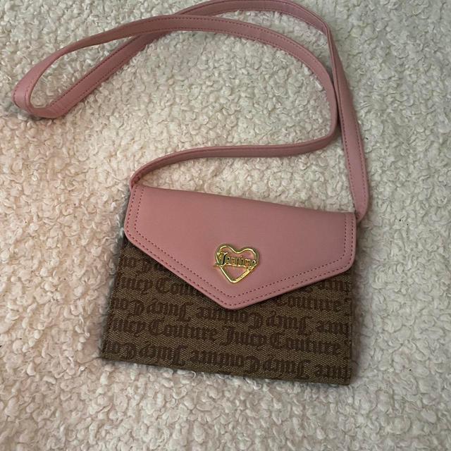 Juicy Couture Women's Crossbody bags - Pink/Brown on Productcaster.