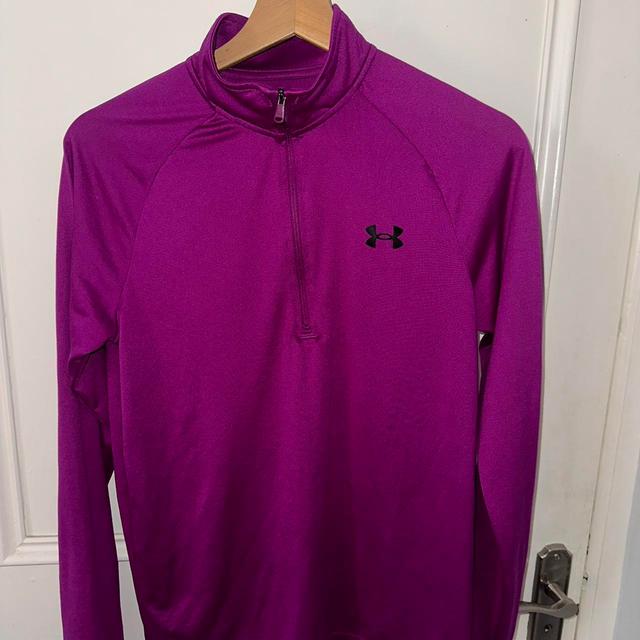 Under Armour Men's Top - Purple - S on Productcaster.