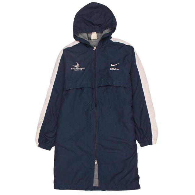 Nike Women's Windbreaker Jacket - Navy - L on Productcaster.