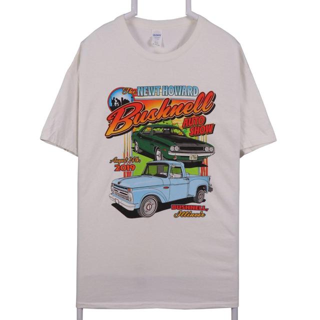 Gildan Men's T-shirt - White - XL on Productcaster.