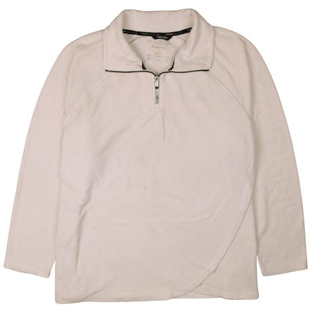 Calvin Klein Women's Jumper - White - XXL on Productcaster.