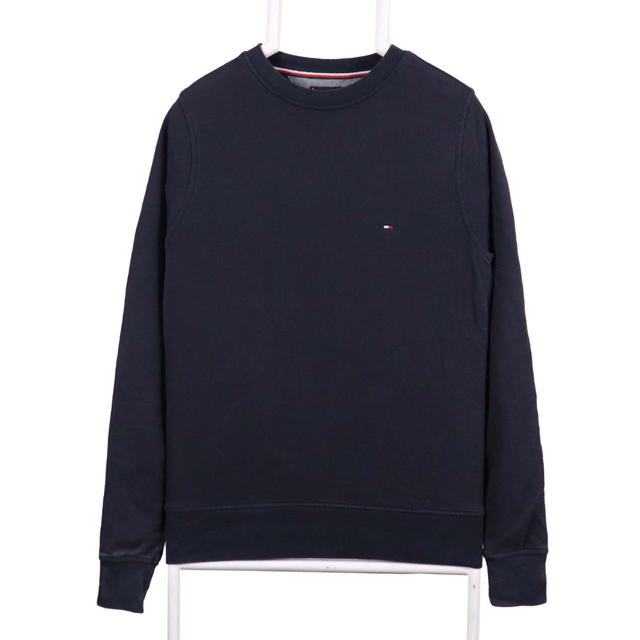 Tommy Hilfiger Men's Sweatshirt - Blue/Navy - XS on Productcaster.