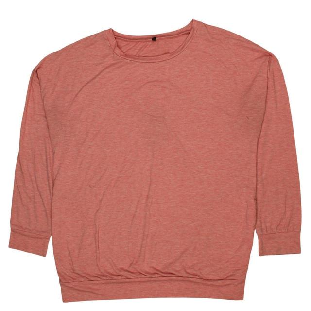 Vintage Women's Sweatshirt - Pink - XL on Productcaster.