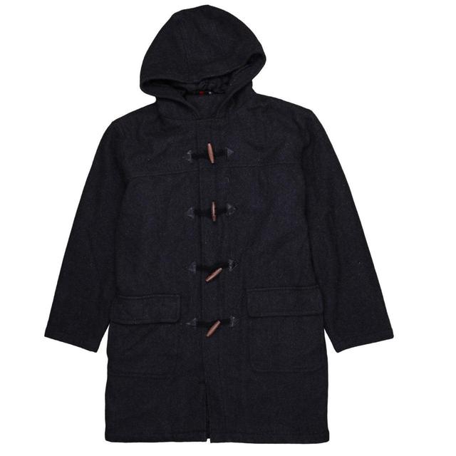 Vintage Men's Casual Coat - Black - S on Productcaster.