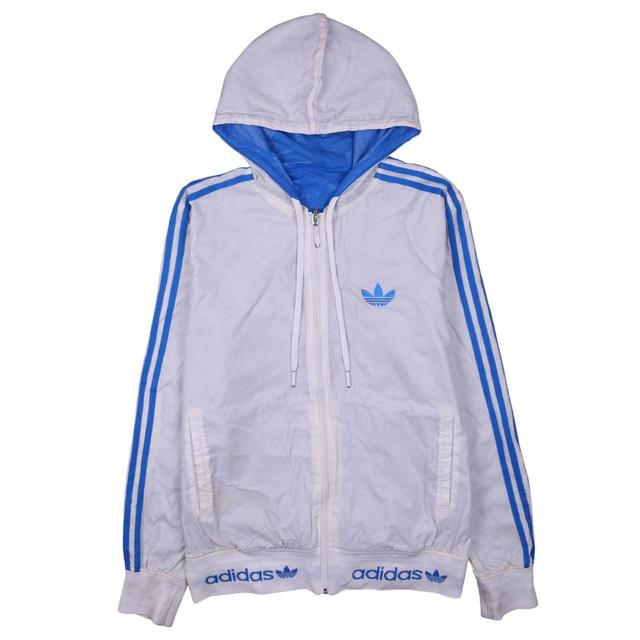 Adidas Men's Casual Jacket - White - M on Productcaster.