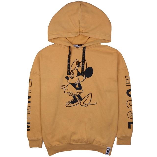 Disney Women's Hoodie - Yellow - L on Productcaster.