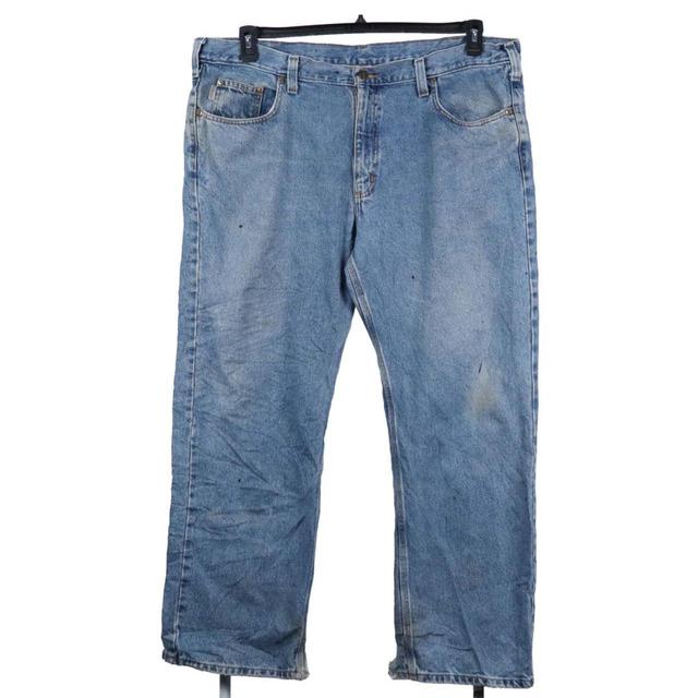 Carhartt Men's Jeans - Blue - 42" on Productcaster.