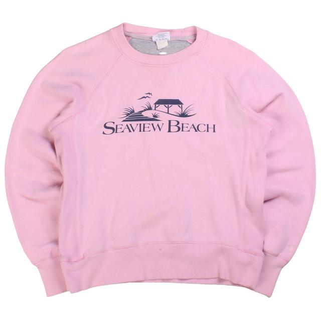 Champion Men's Sweatshirt - Pink - S on Productcaster.