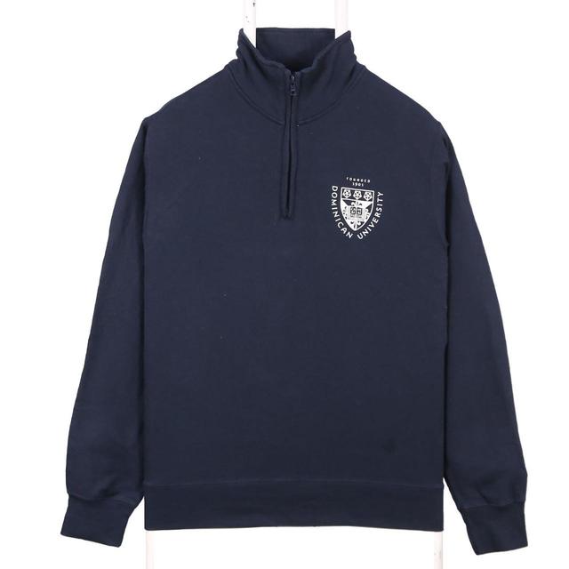 Champion Women's Sweatshirt - Navy/Blue - S on Productcaster.