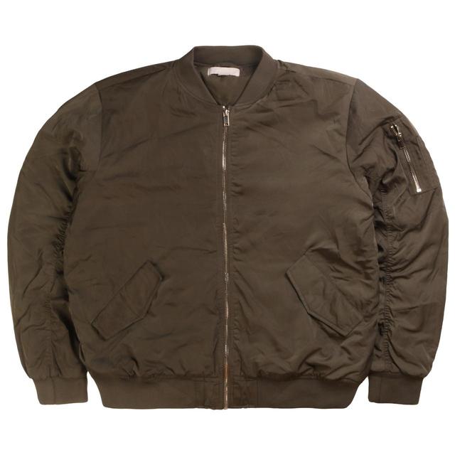 Mach & Mach Men's Casual Jacket - Green/Khaki - S on Productcaster.