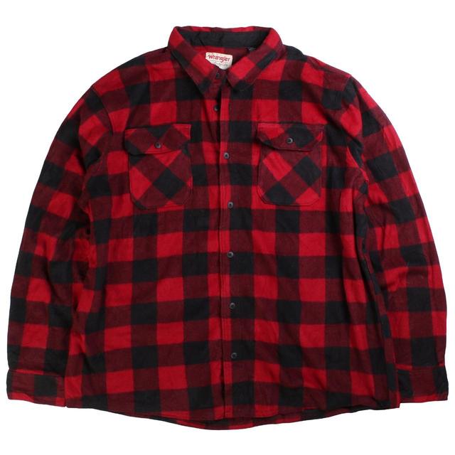 Wrangler Men's Shirt - Red - XXL on Productcaster.