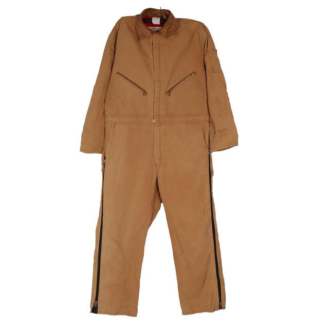 Vintage Men's Dungarees - Brown - L on Productcaster.