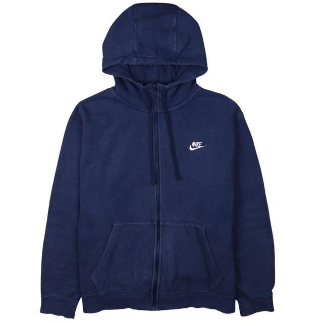 Nike Men's Hoodie - Blue/Navy - XL on Productcaster.