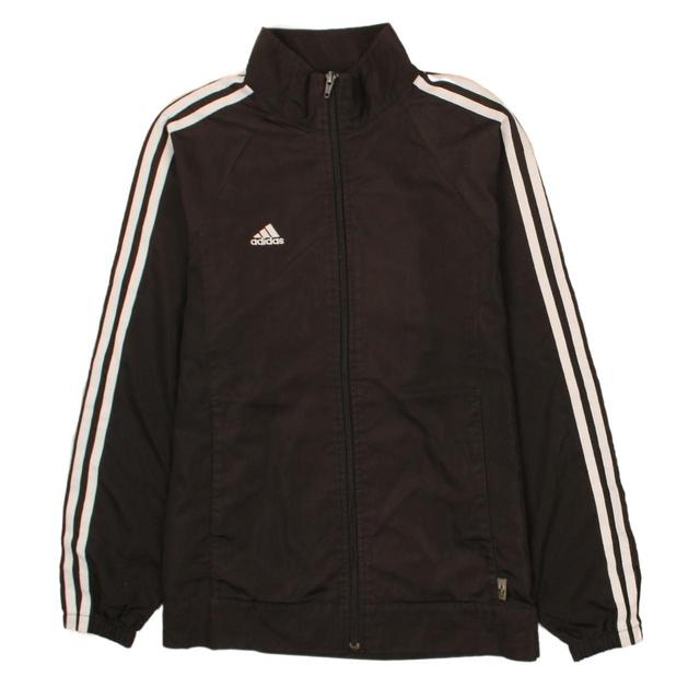 Adidas Women's Windbreaker Jacket - Black - S on Productcaster.