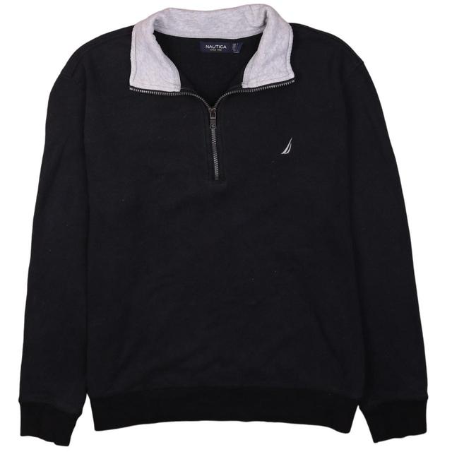 Nautica Men's Sweatshirt - Black - L on Productcaster.