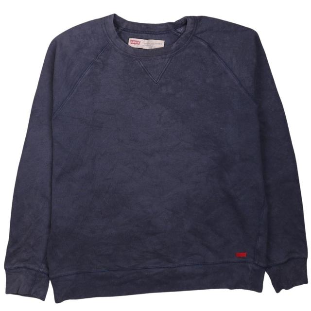 Levi's Men's Sweatshirt - Blue - L on Productcaster.