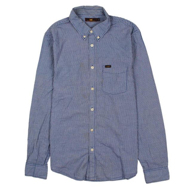 Lee Men's Shirt - Blue - M on Productcaster.