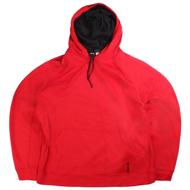 Reebok Men's Hoodie - Red - XXL on Productcaster.