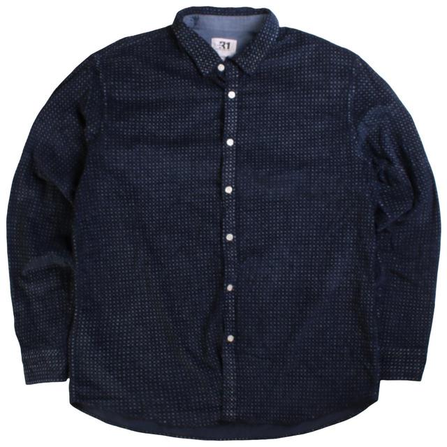 Vintage Men's Shirt - Navy/Blue - XL on Productcaster.