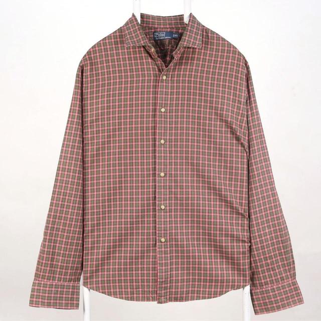 Polo Ralph Lauren Men's Shirt - Red/Green - XL on Productcaster.