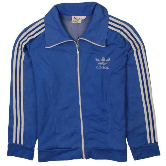 Adidas Women's Sweatshirt - Blue - M on Productcaster.