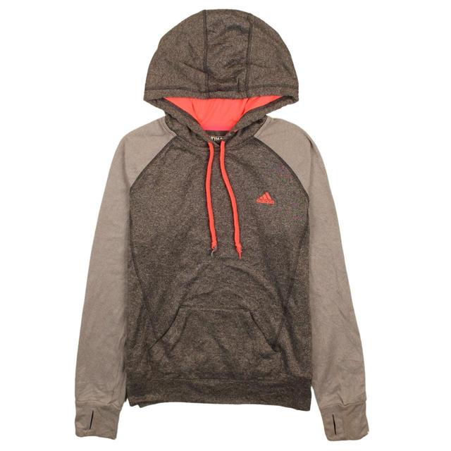 Adidas Men's Hoodie - Grey - M on Productcaster.