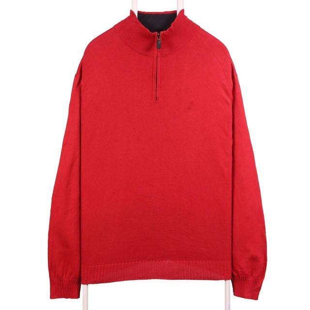 Nautica Men's Jumper - Red - XL on Productcaster.