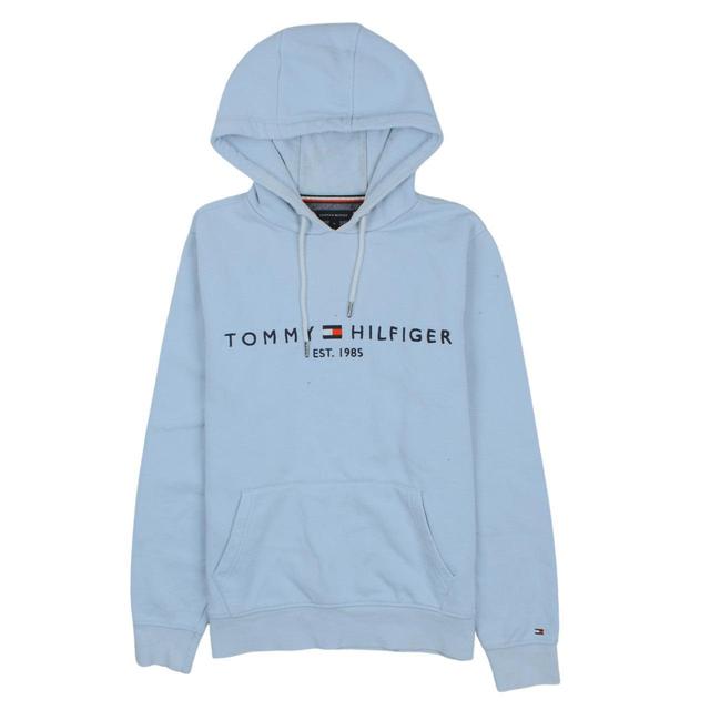 Tommy Hilfiger Men's Hoodie - Blue - M on Productcaster.